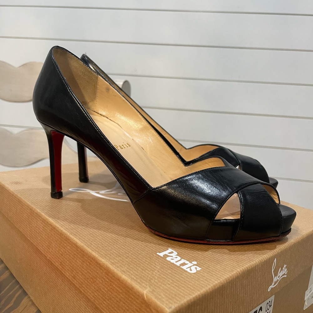 Christian Louboutin Black Heel